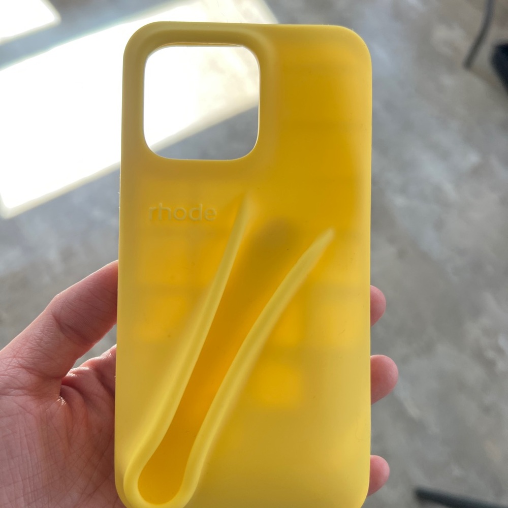 RHODE Vibrant Yellow Phone Case